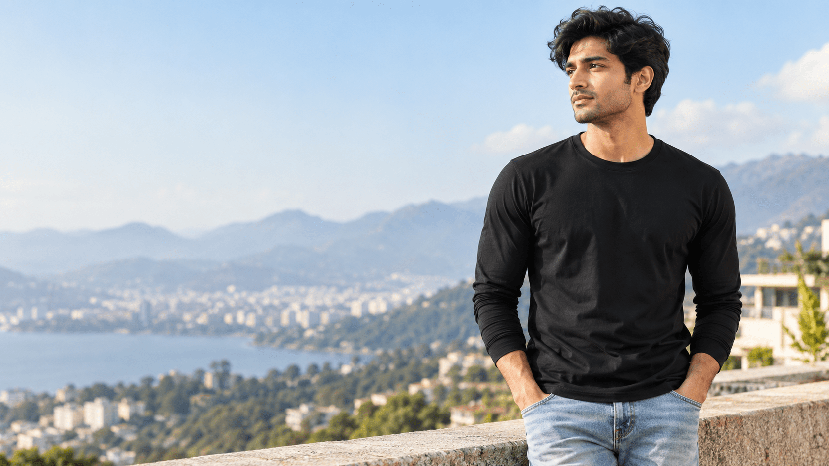 Black Full-Sleeve T-Shirts for Men: Fabric, Fit and Why Most Fade